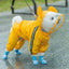 Bear Shape Dog Raincoat